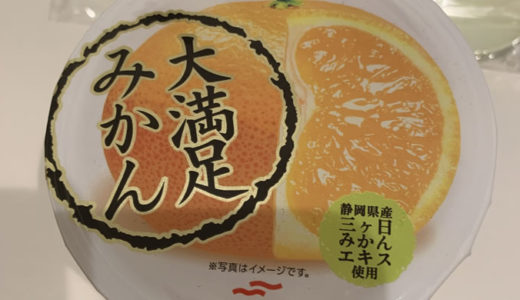 みかんゼリーを食べたら血糖値(糖質吸収)はどうなるか？