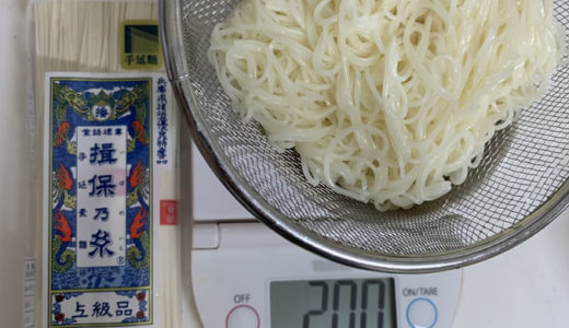 そうめんを食べたら血糖値(糖質吸収)はどうなるか？